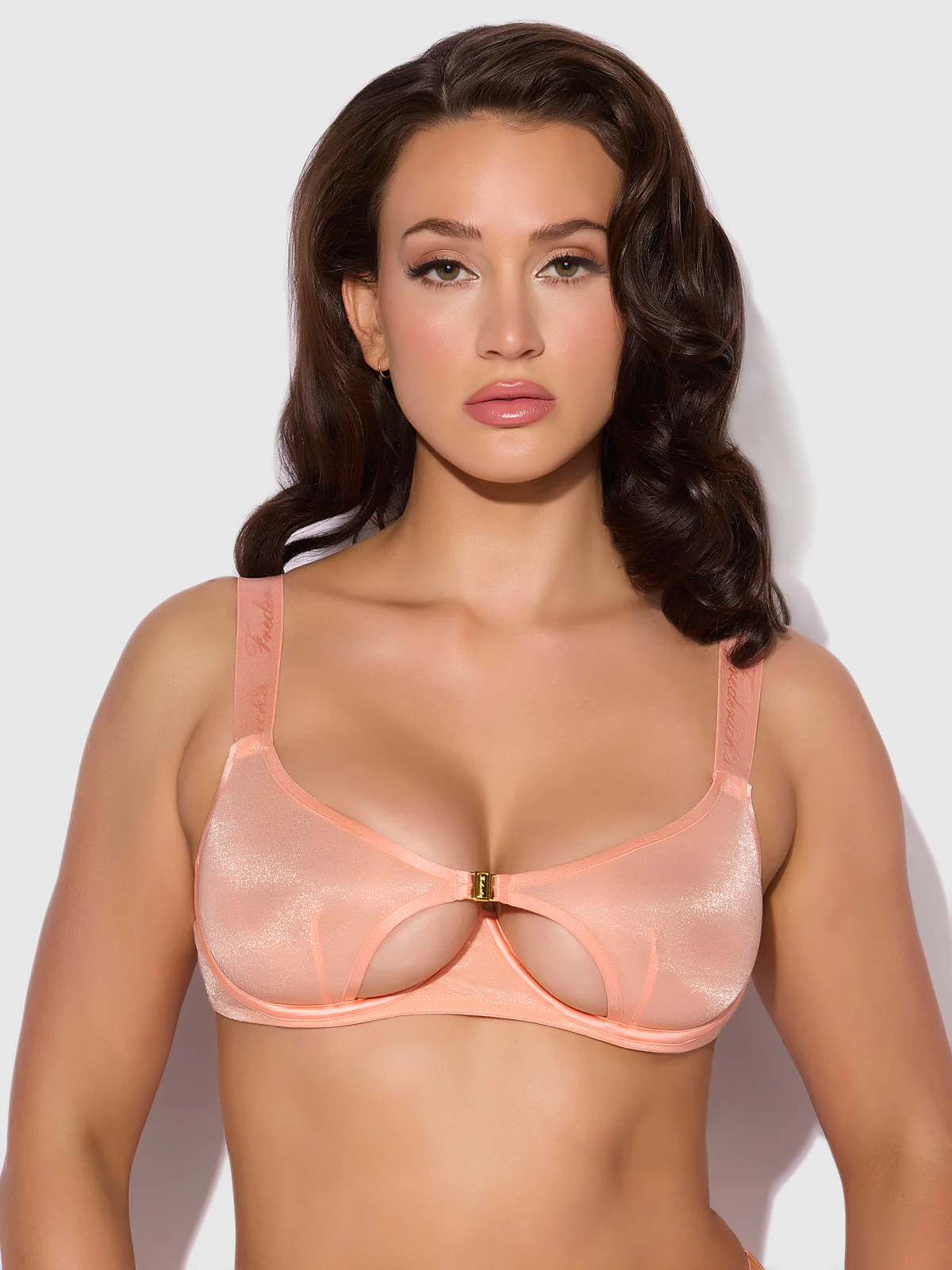 Pia Unlined Cutout Mesh Bra - Image 6