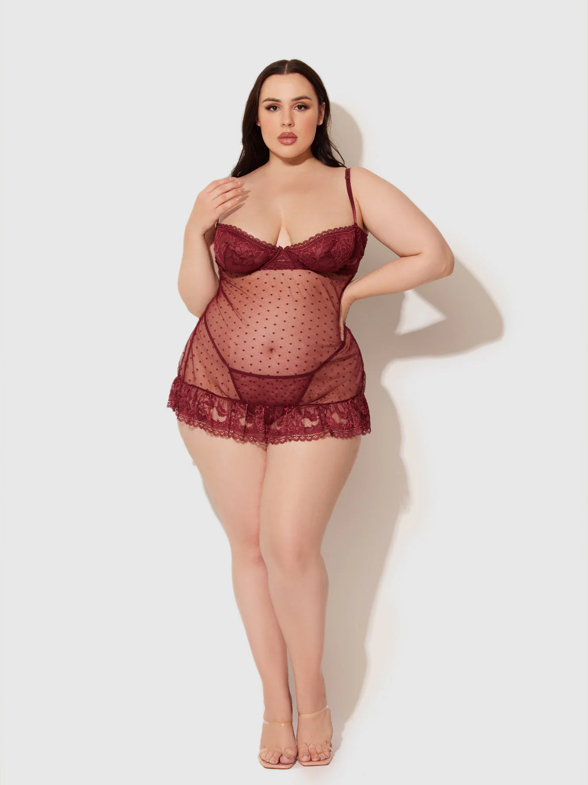 Riley Lace Babydoll Set - Image 8
