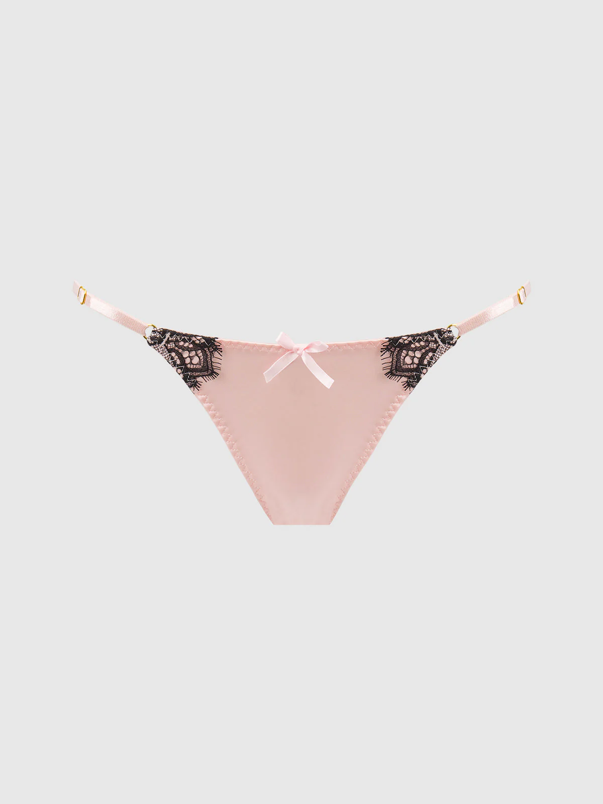 Rising Star Lace & Liquid Satin Bikini - Image 8