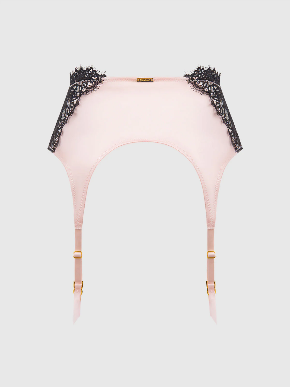 Rising Star Lace & Liquid Satin Garter Belt - Image 10