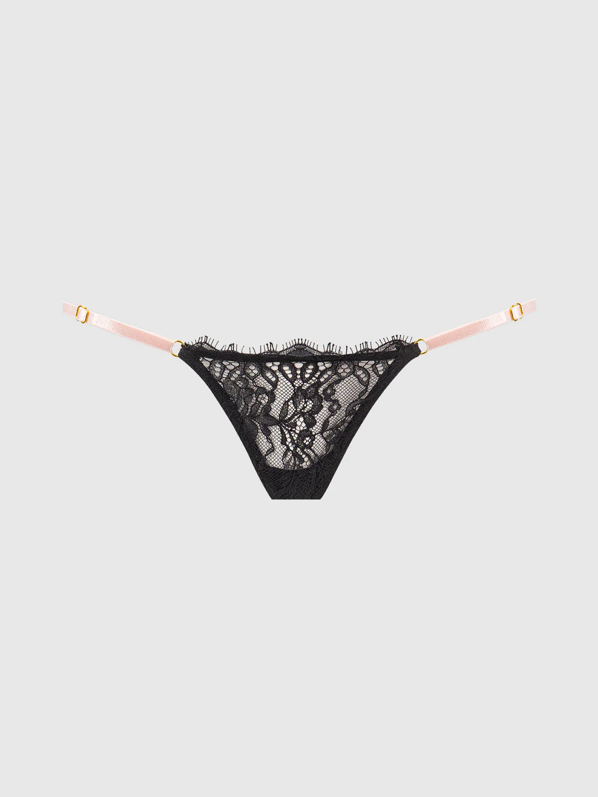 Rising Star Lace & Liquid Satin Mini G-String - Image 9