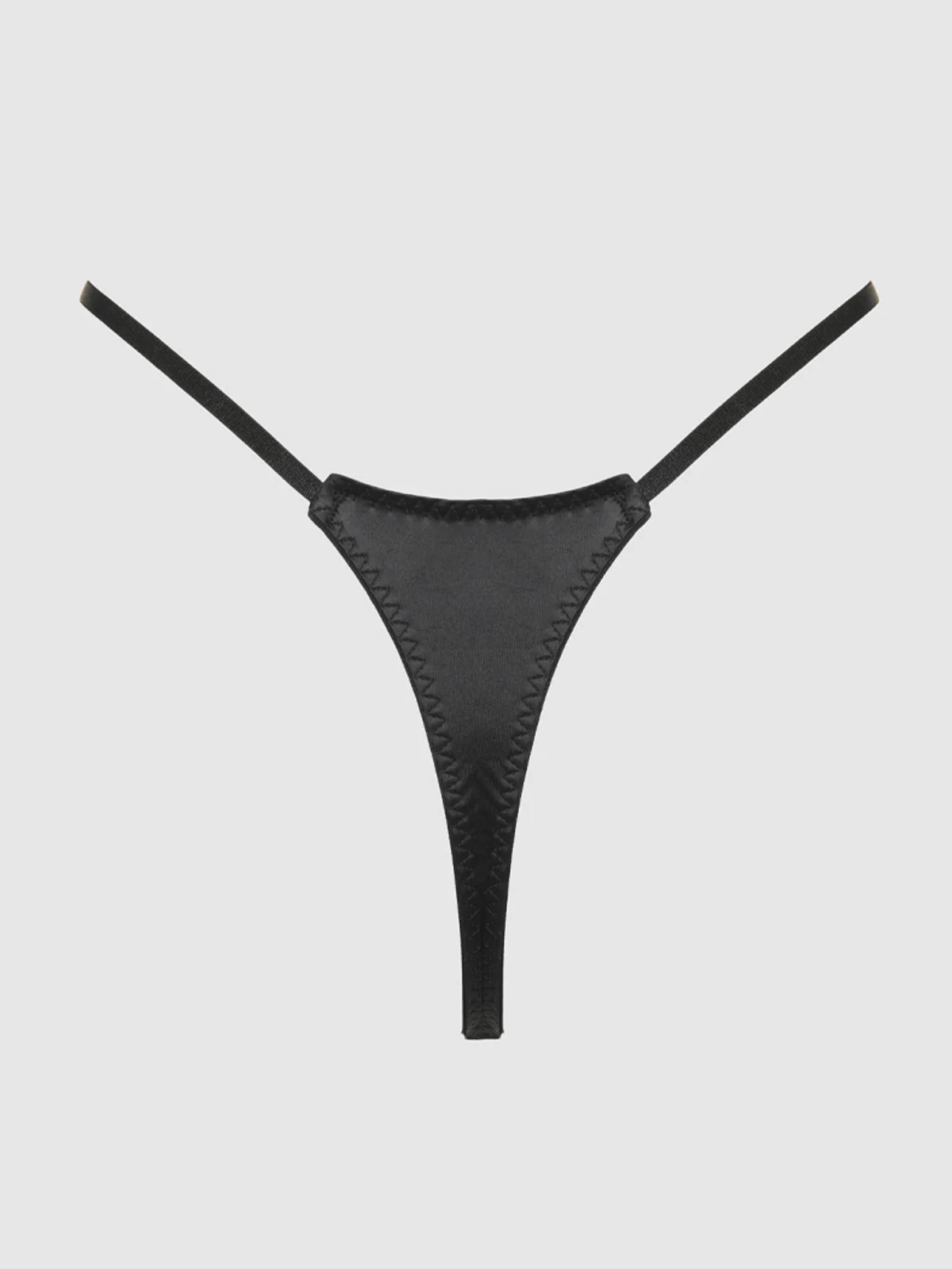 Rising Star Liquid Satin Thong - Image 10