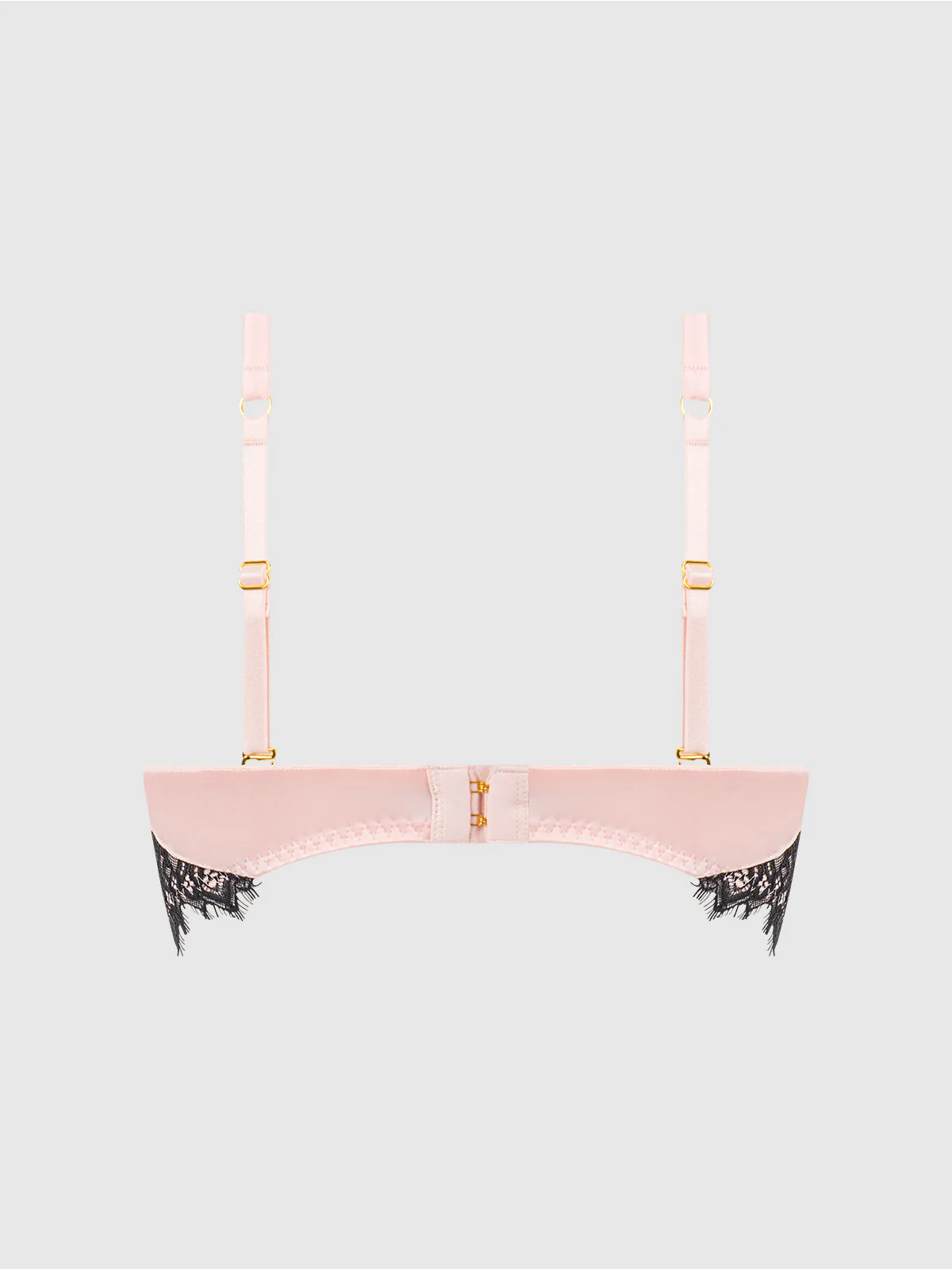 Rising Star Plunge Push Up Bra in Petra Satin - Image 10