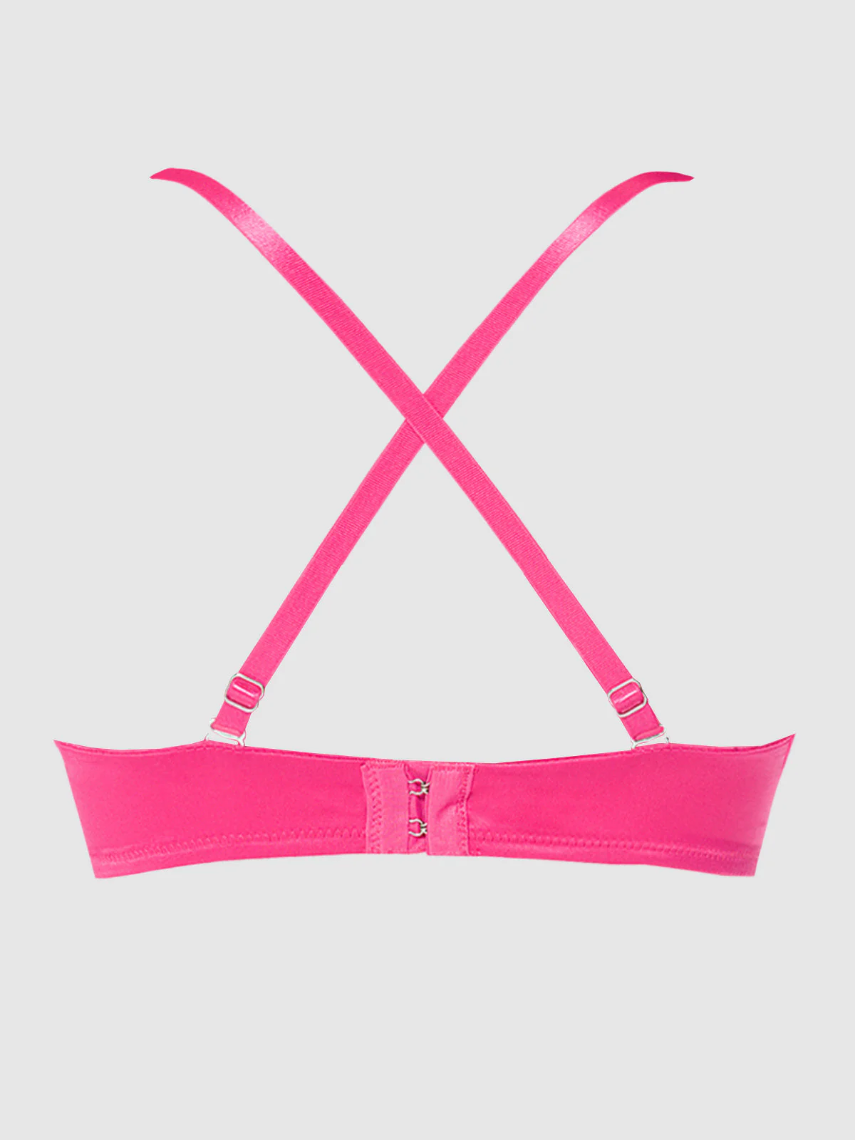 Rising Star Plunge Push Up Bra in Petra Satin - Image 14