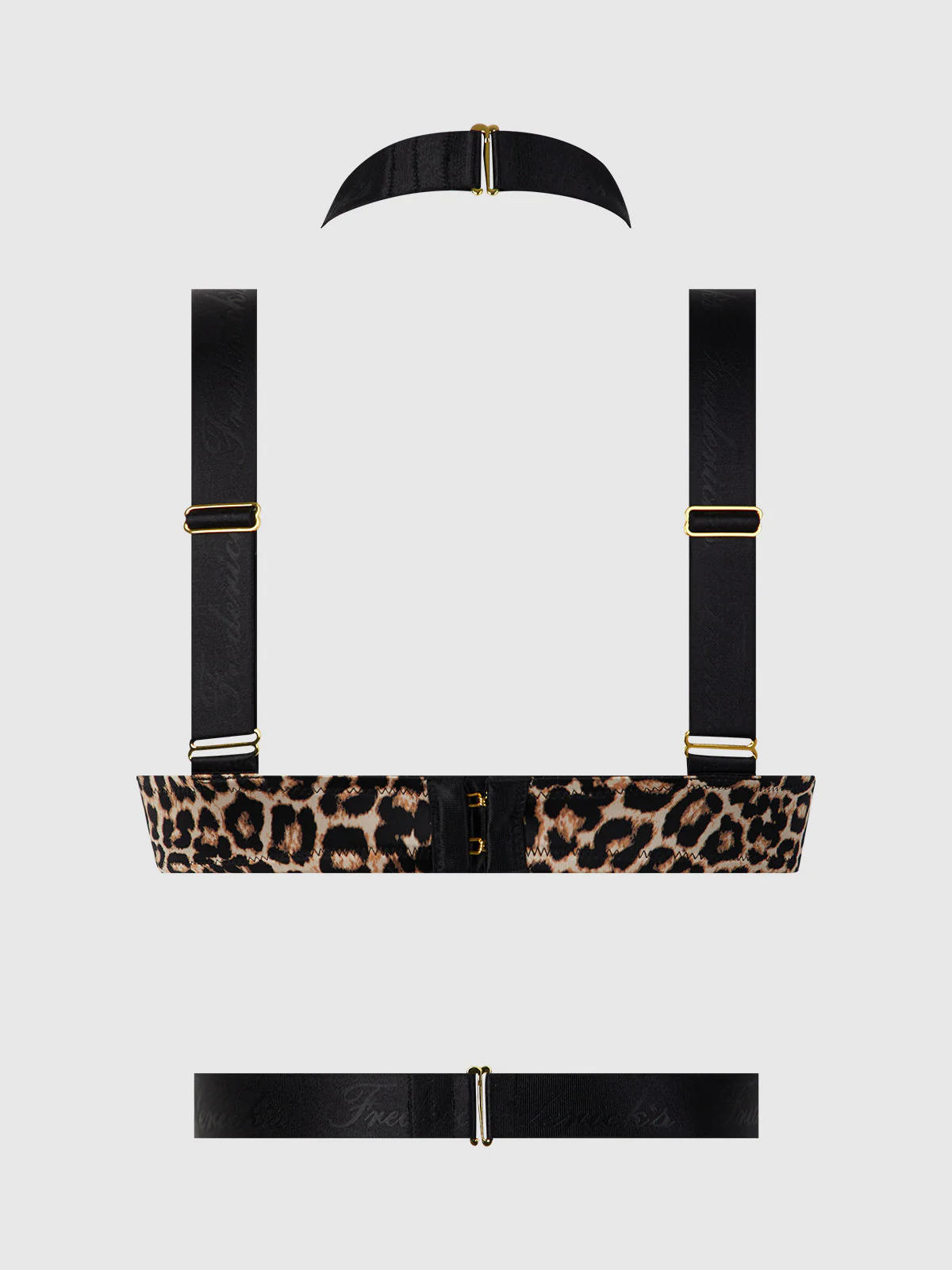 Rising Star Plunge Push Up Bustier in Petra Satin - Image 10