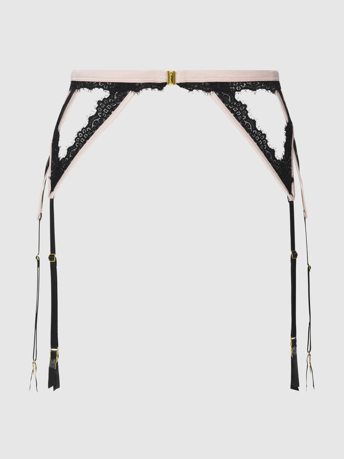 Rosalind Satin & Lace Garter Belt - Image 11