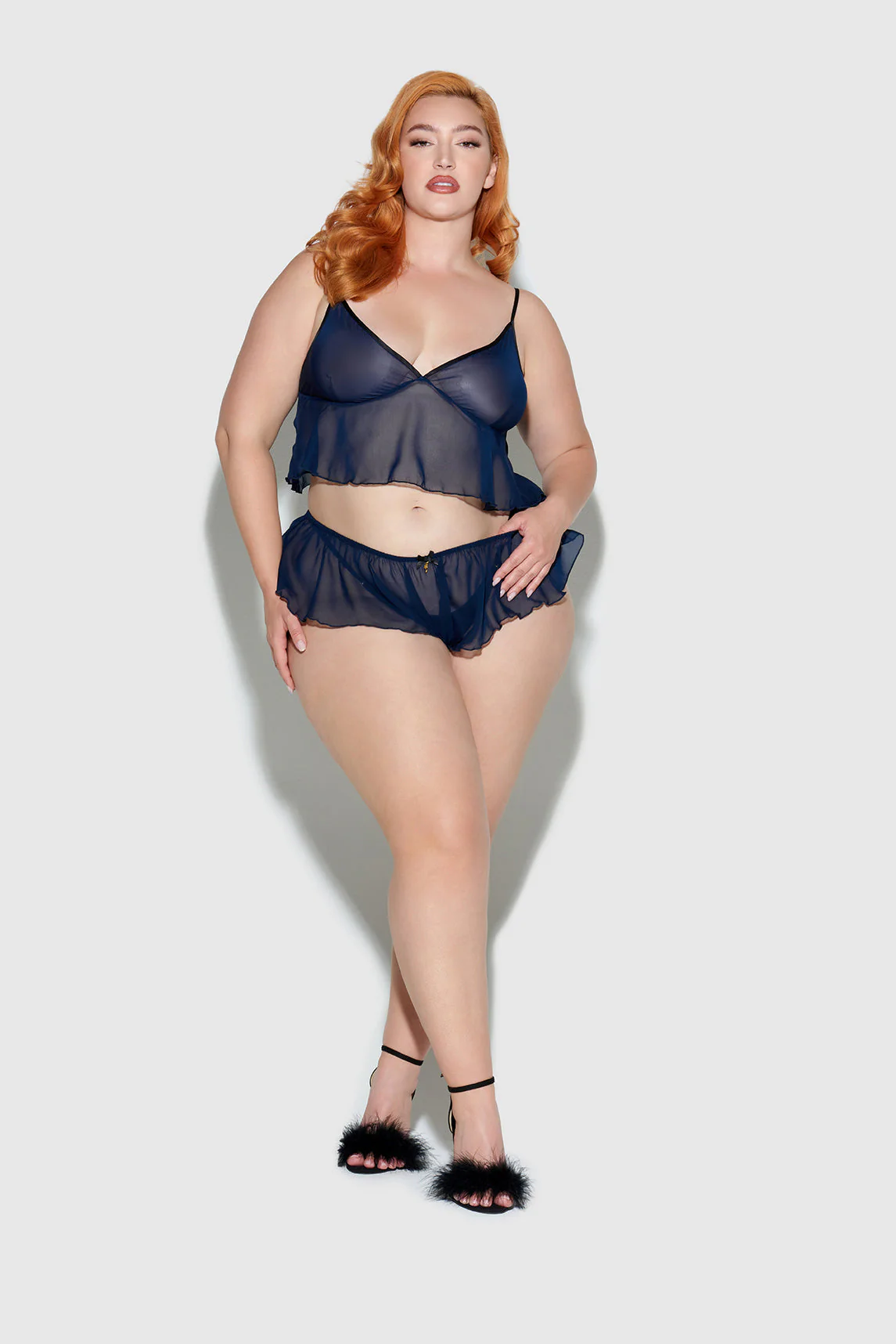 Rowen Chiffon Sleep Cami & Panty - Image 8