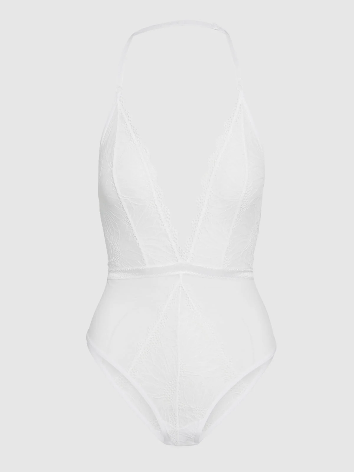 Saffron Floral Lace Teddy - Image 4