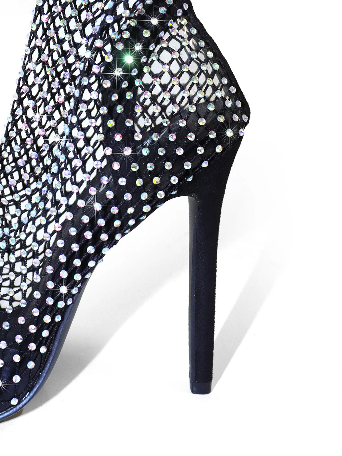 Sebrina Over The Knee Rhinestone Boots - Image 5