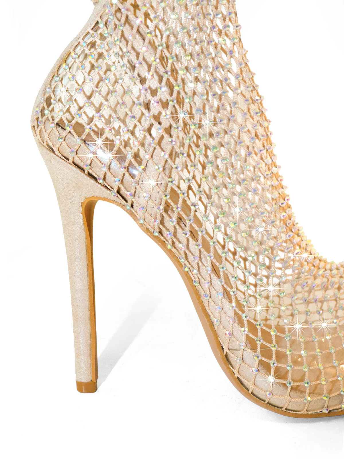 Sebrina Over The Knee Rhinestone Boots - Image 2