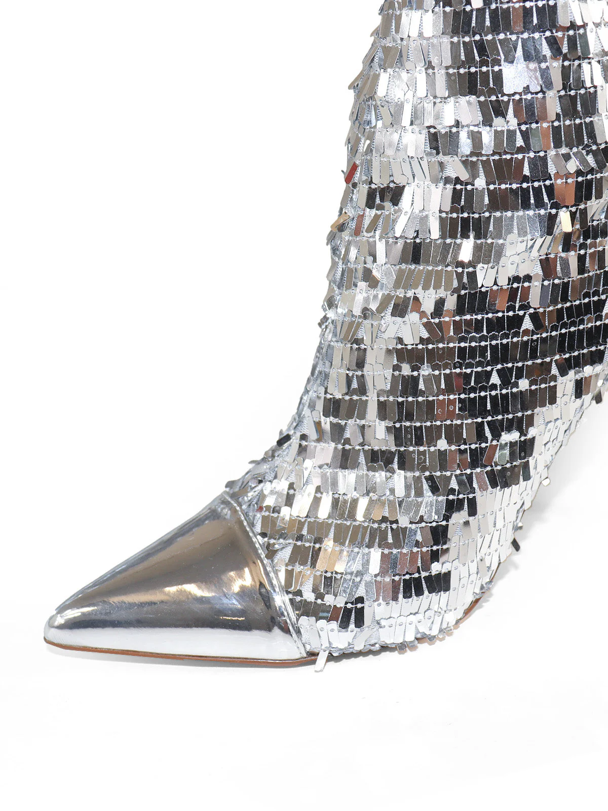 Vitoria Sequin Knee High Boots - Image 5