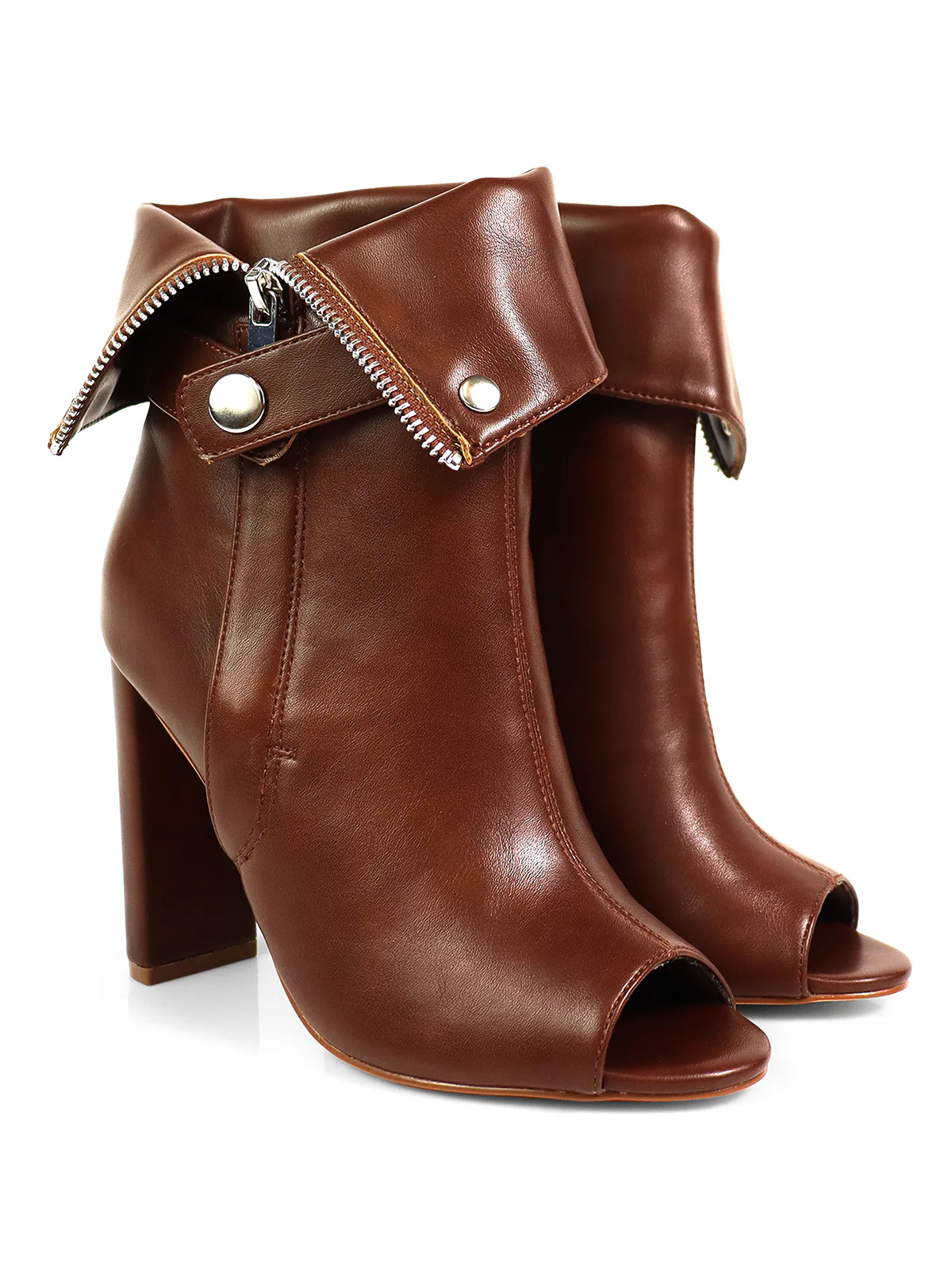 Yani Folded Ankle Boots - Image 4