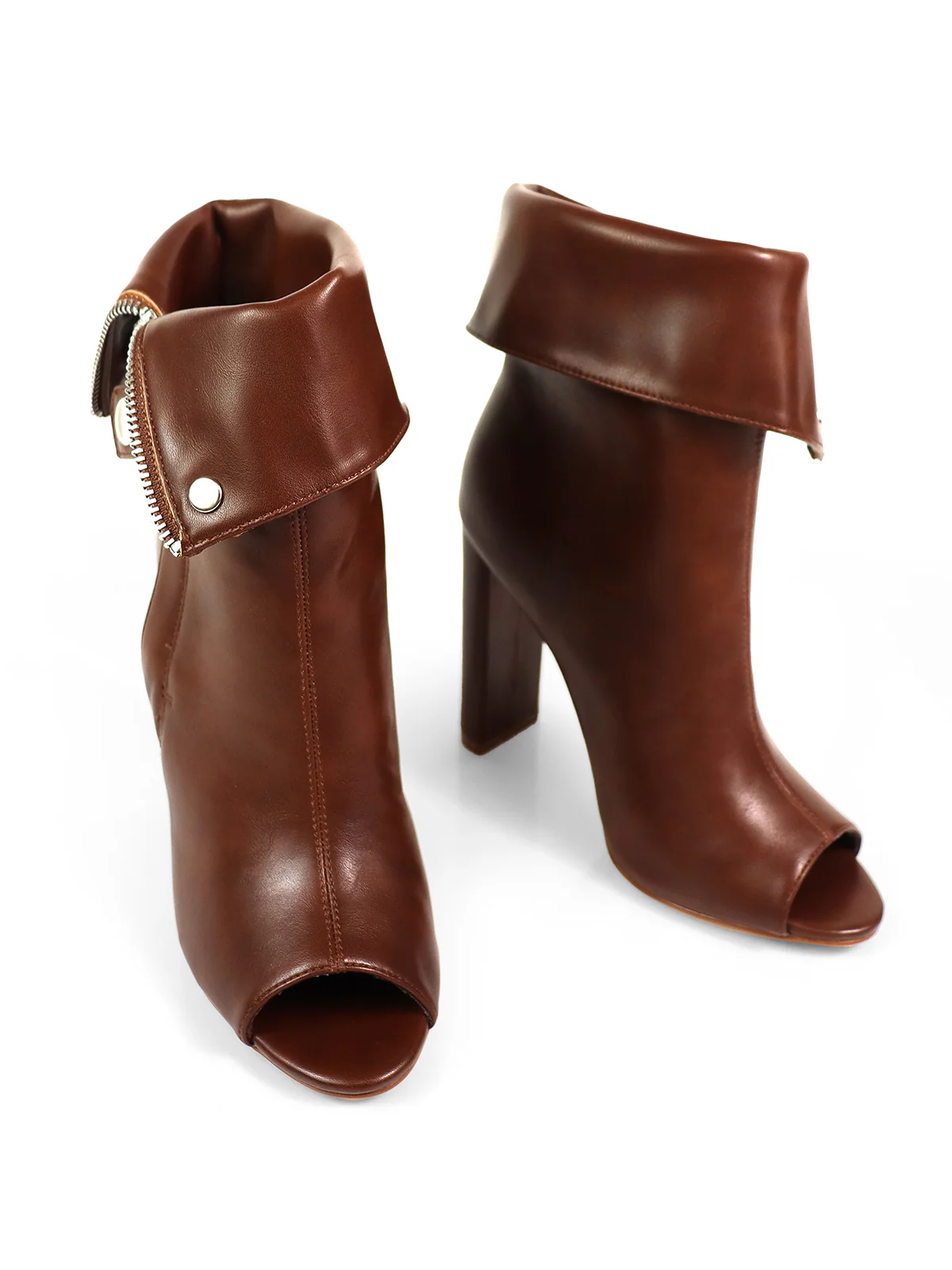 Yani Folded Ankle Boots - Image 6
