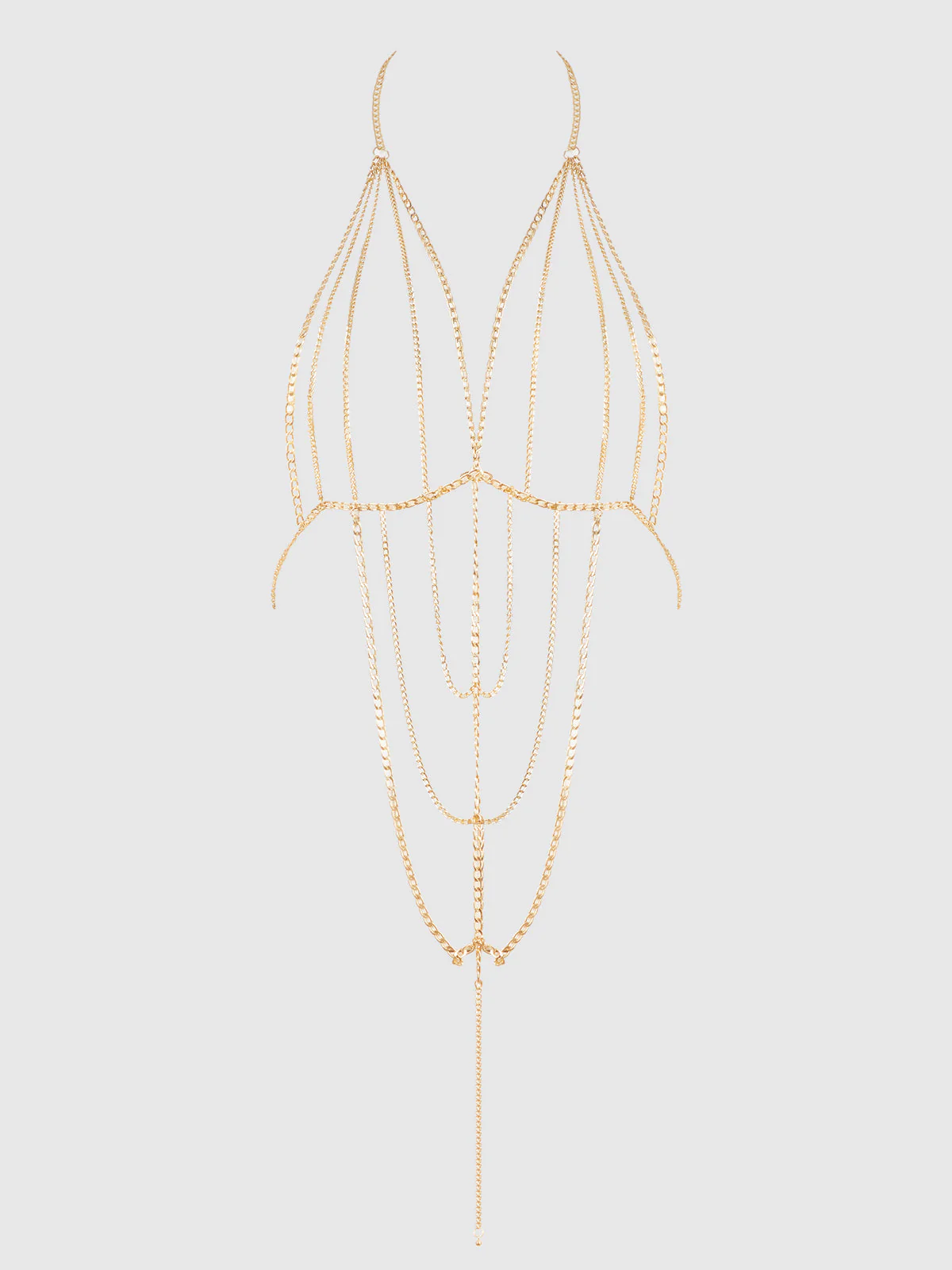 Ziggy Chain Deep V-Plunge Teddy - Image 5
