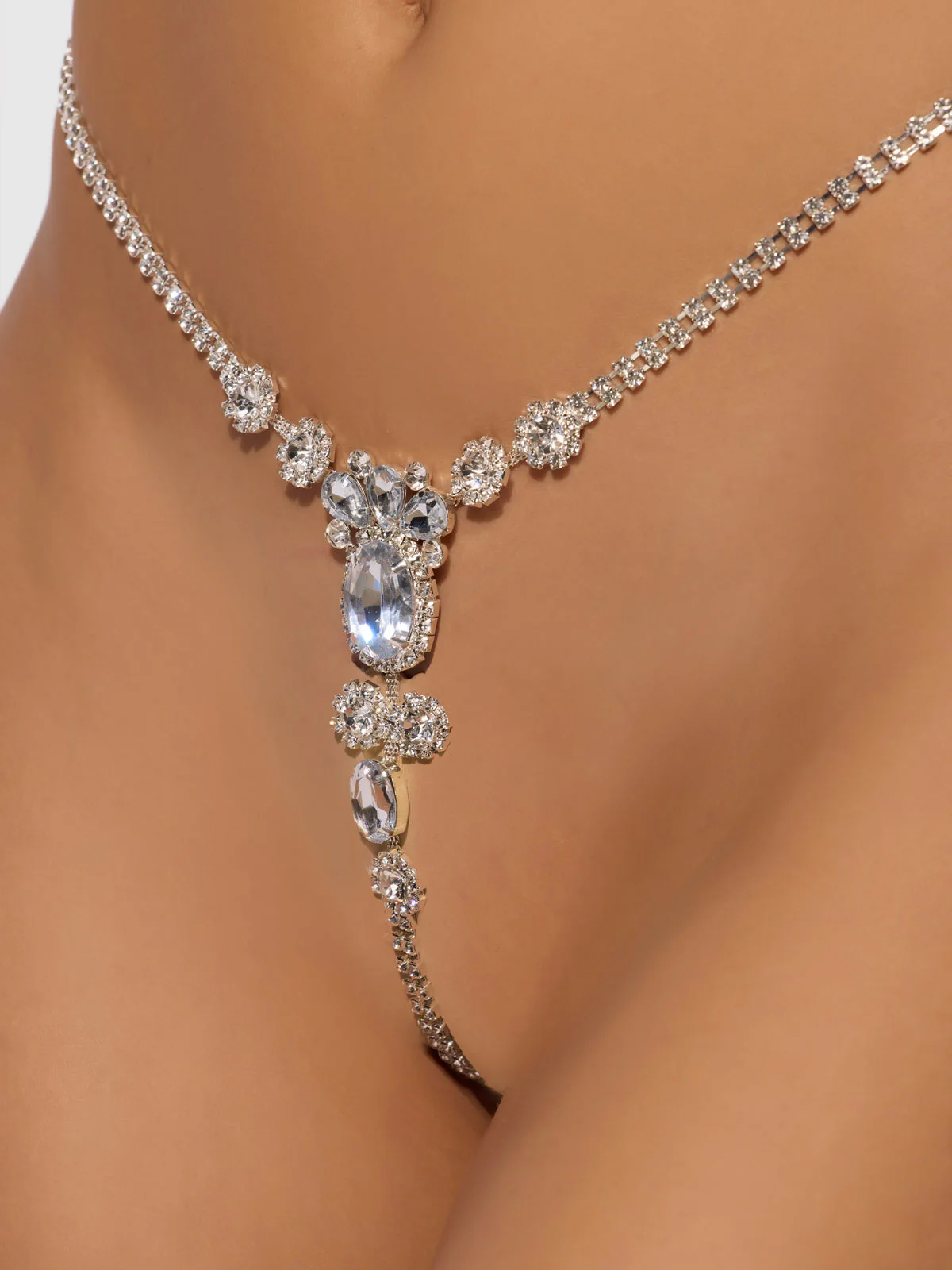 Ziggy Ornate Rhinestone G-String - Image 3