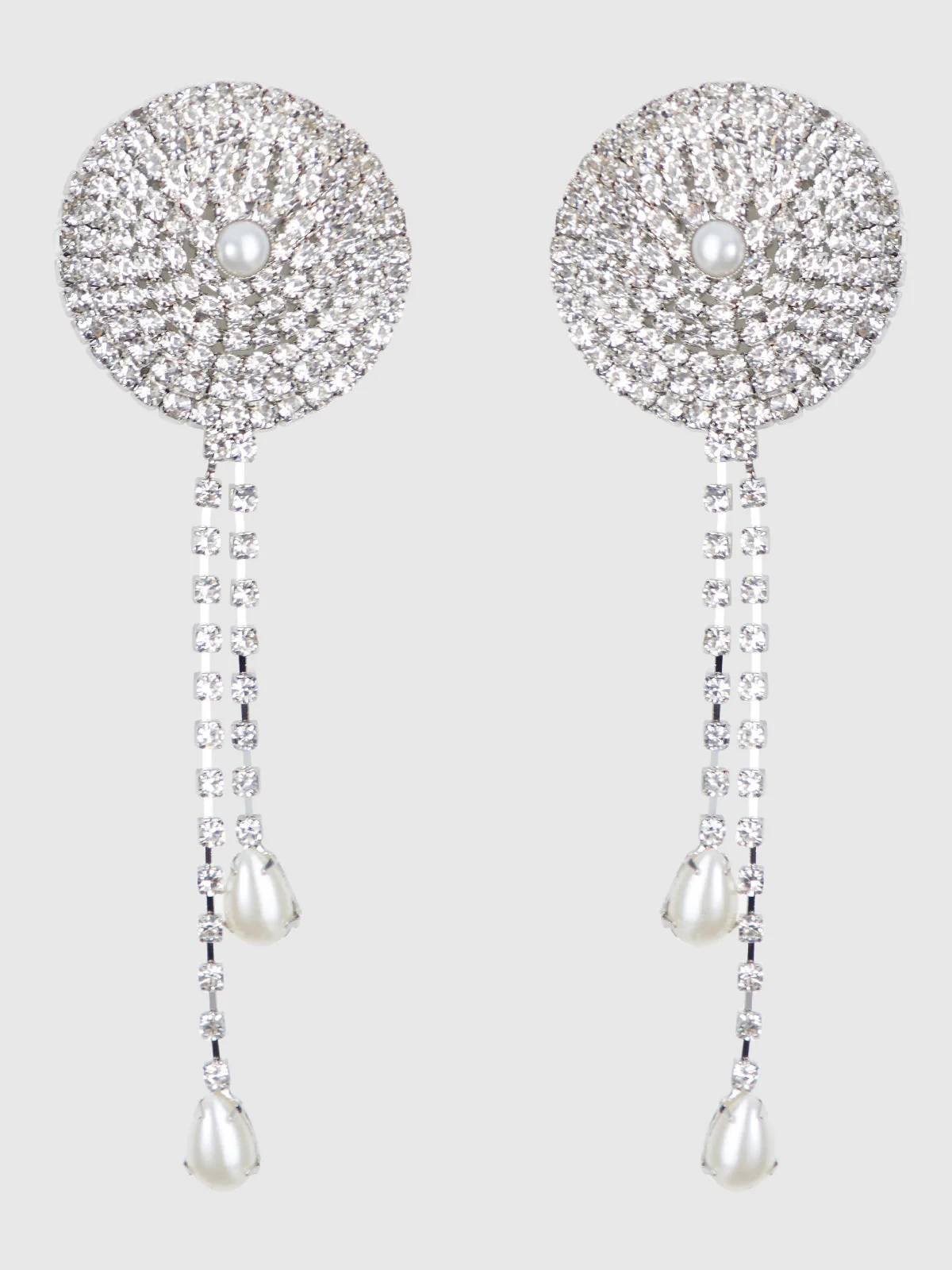 Ziggy Pearl & Chain Draped Pasties - Image 4